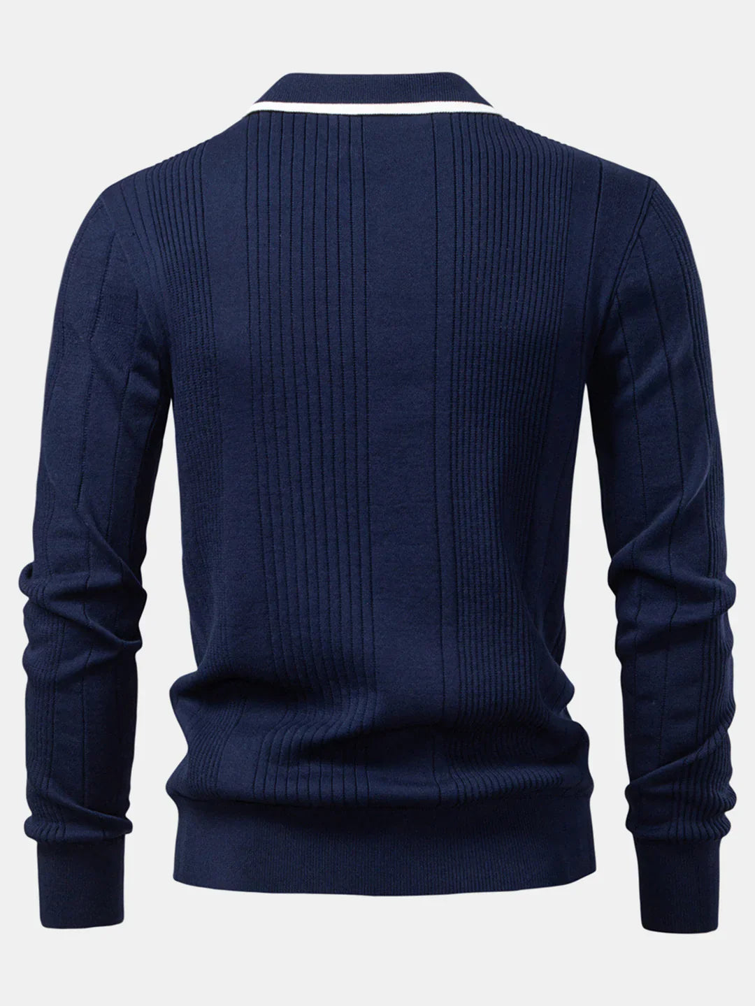 Ꮢalph Lauren™ Premium Stickad Långärmad Piké