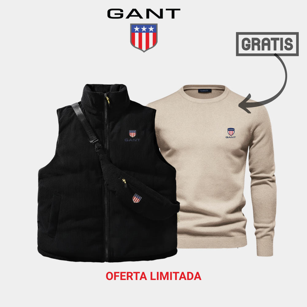 GANT™ Västs & Väska Combo + Gratis Tröja