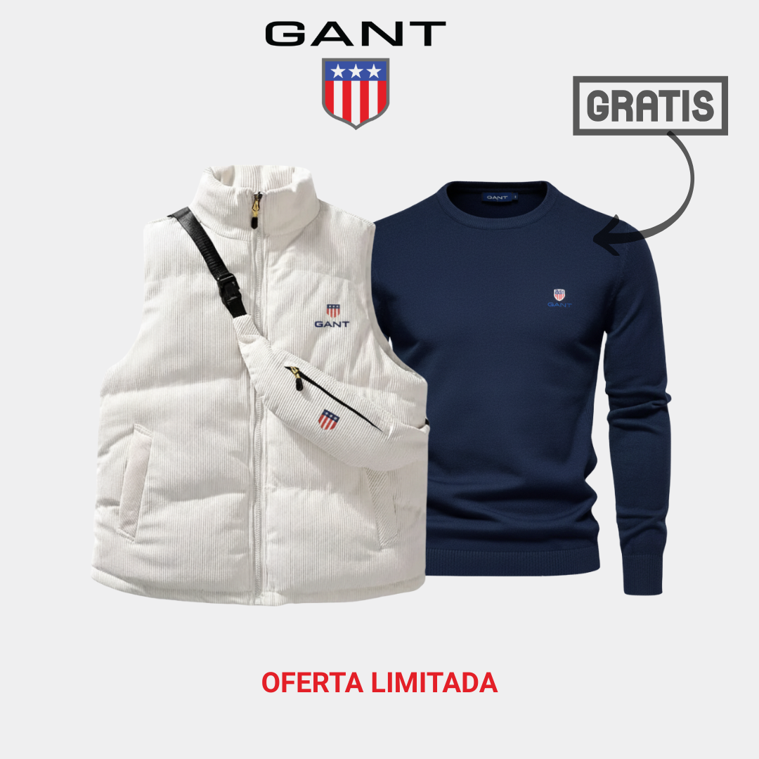 GANT™ Västs & Väska Combo + Gratis Tröja