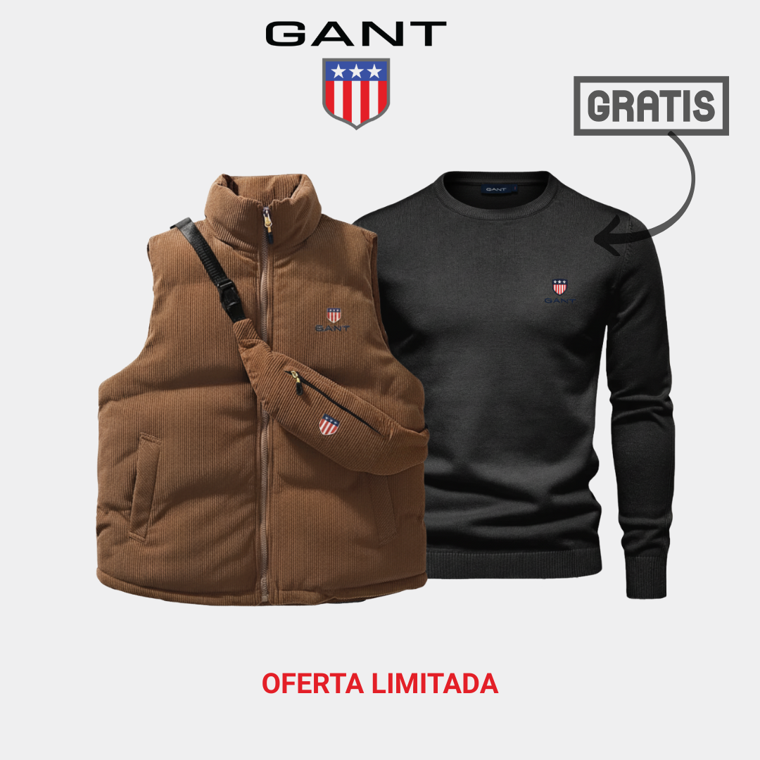 GANT™ Västs & Väska Combo + Gratis Tröja