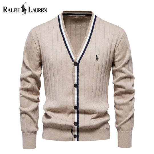 Ꮢаlрh Ⅼаurеn™ Lyxig Ribbstickad Kofta