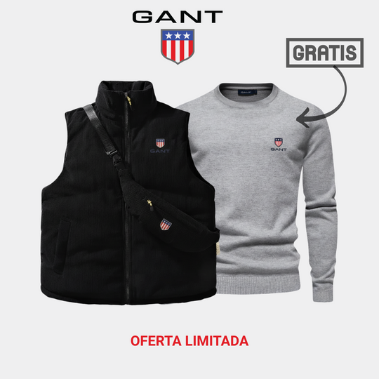 GANT™ Västs & Väska Combo + Gratis Tröja
