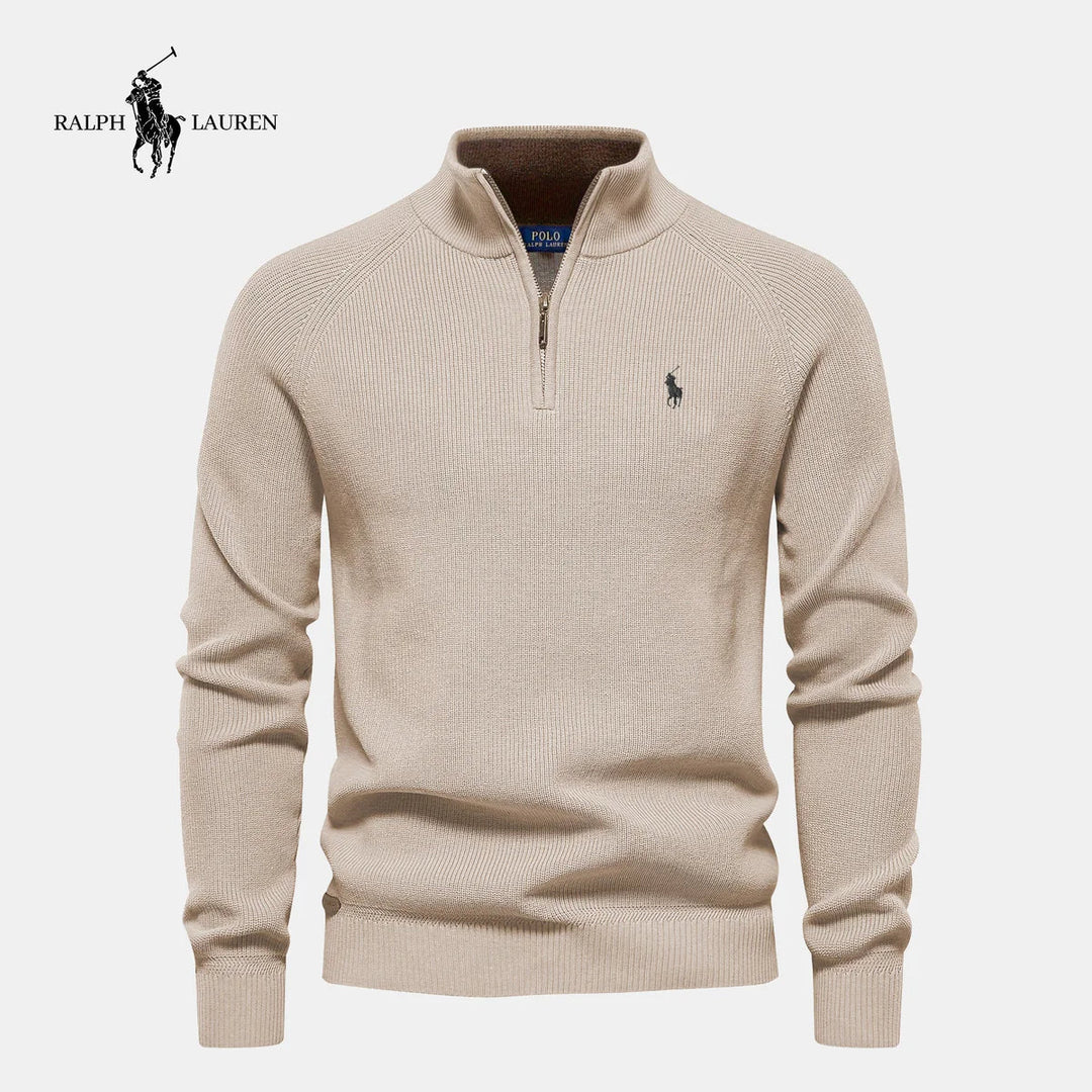 Ꮢalph Lauren™ Premium Half-Zip Tröja