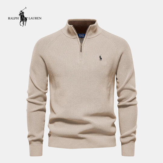Ꮢalph Lauren™ Premium Half-Zip Tröja
