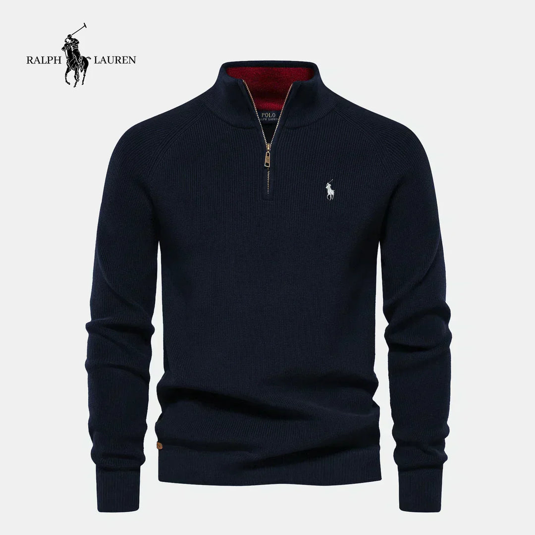Ꮢalph Lauren™ Premium Half-Zip Tröja