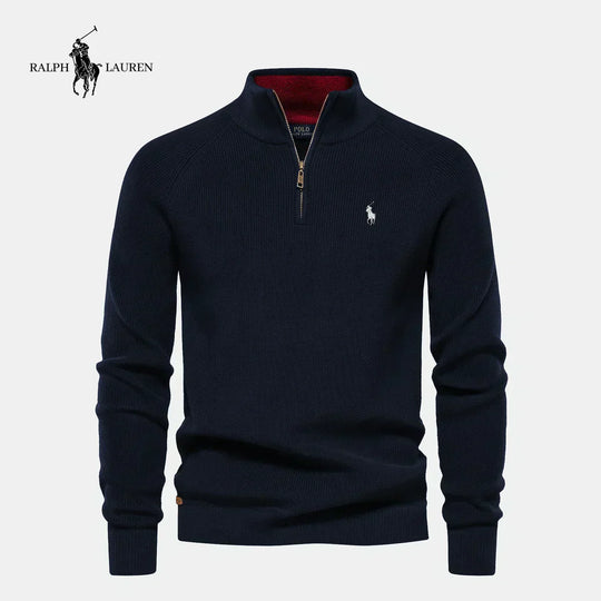 Ꮢalph Lauren™ Premium Half-Zip Tröja