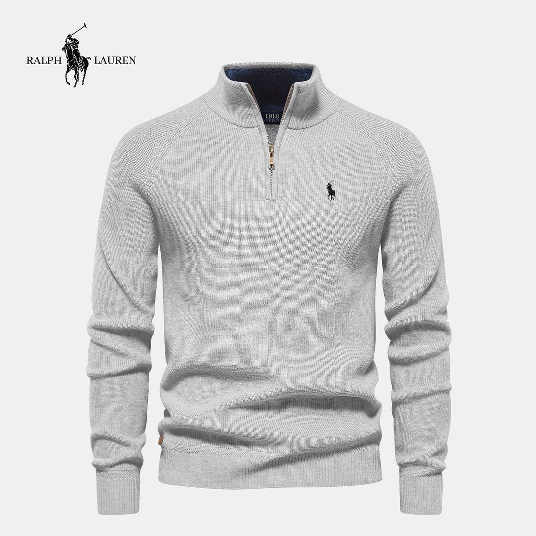 Ꮢalph Lauren™ Premium Half-Zip Tröja
