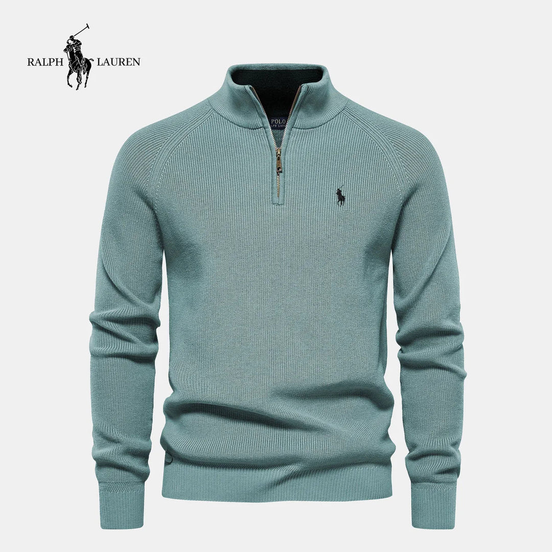Ꮢalph Lauren™ Premium Half-Zip Tröja