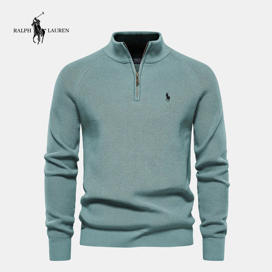 Ꮢalph Lauren™ Premium Half-Zip Tröja